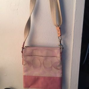 Coach pink bag